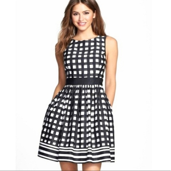 Eliza J Dresses & Skirts - Eliza J - Print Faille Fit and Flare dress size: 12
